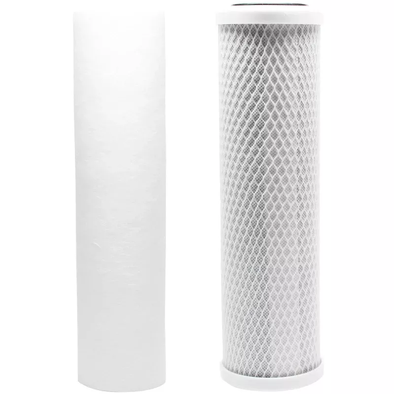Replacement Filter Kit for Hydo Logic HL# 31040 RO System - Includes Carbon Block Filter & PP Sediment Filter