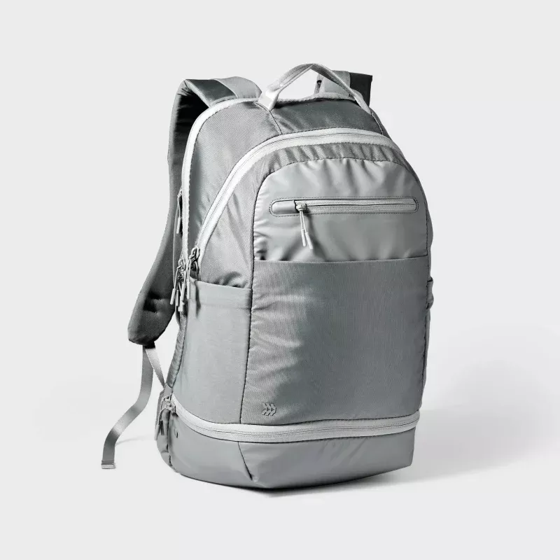Sport Pocket Backpack - Silver