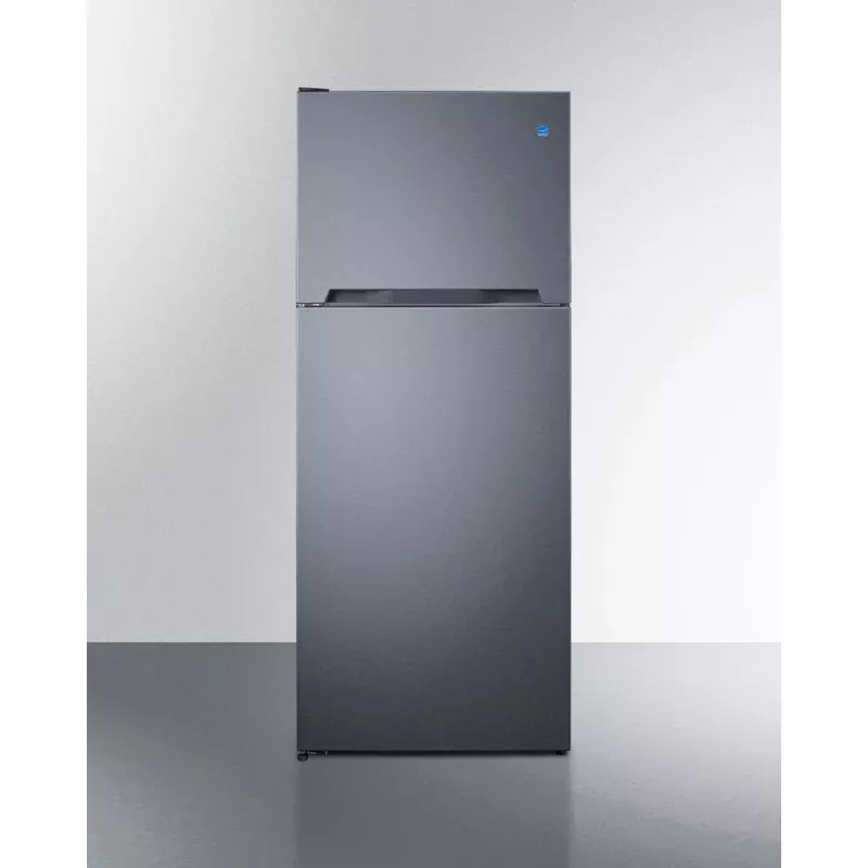Summit CTR15SSLHD 28" Wide Top-Mount Refrigerator-Freezer Stainless Steel