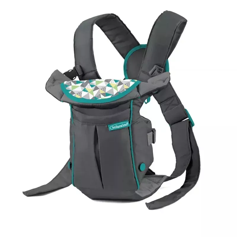 Swift Classic Baby Carrier With Pocket - Gray