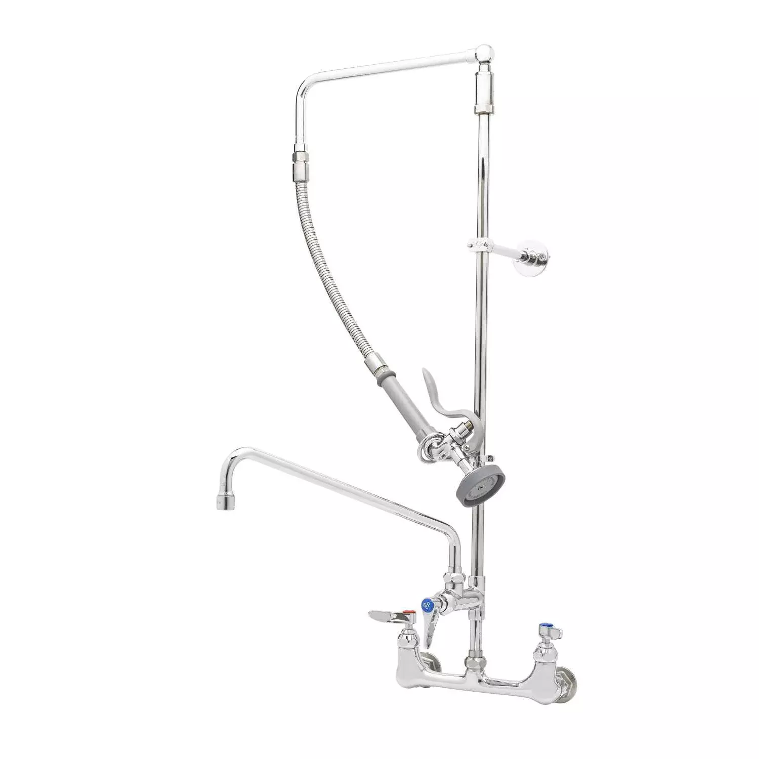 T&S Brass B-0131-ADF14-B Pre-Rinse Unit - 14" ADF & Wall Bracket