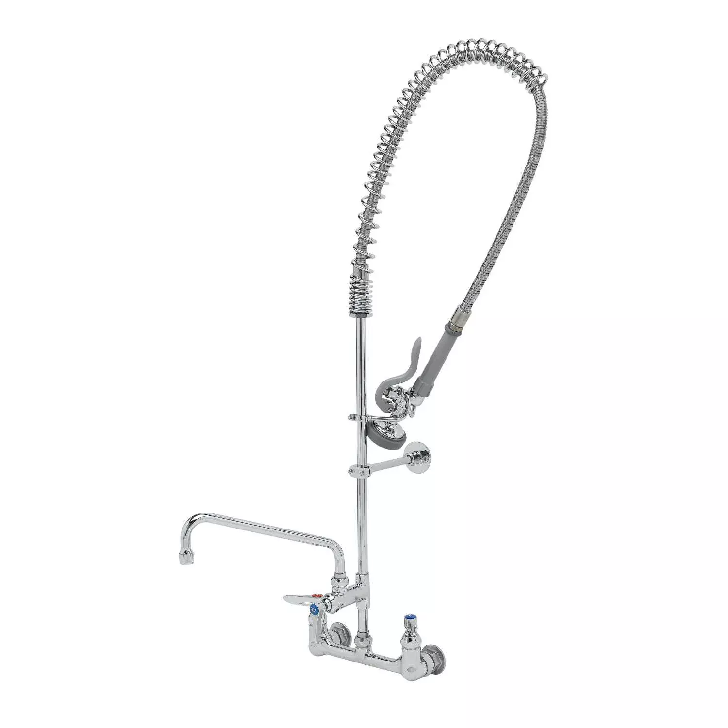 T&S Brass B-0133-ADF10-B EasyInstall Pre-Rinse - 10" ADF & Wall Bracket