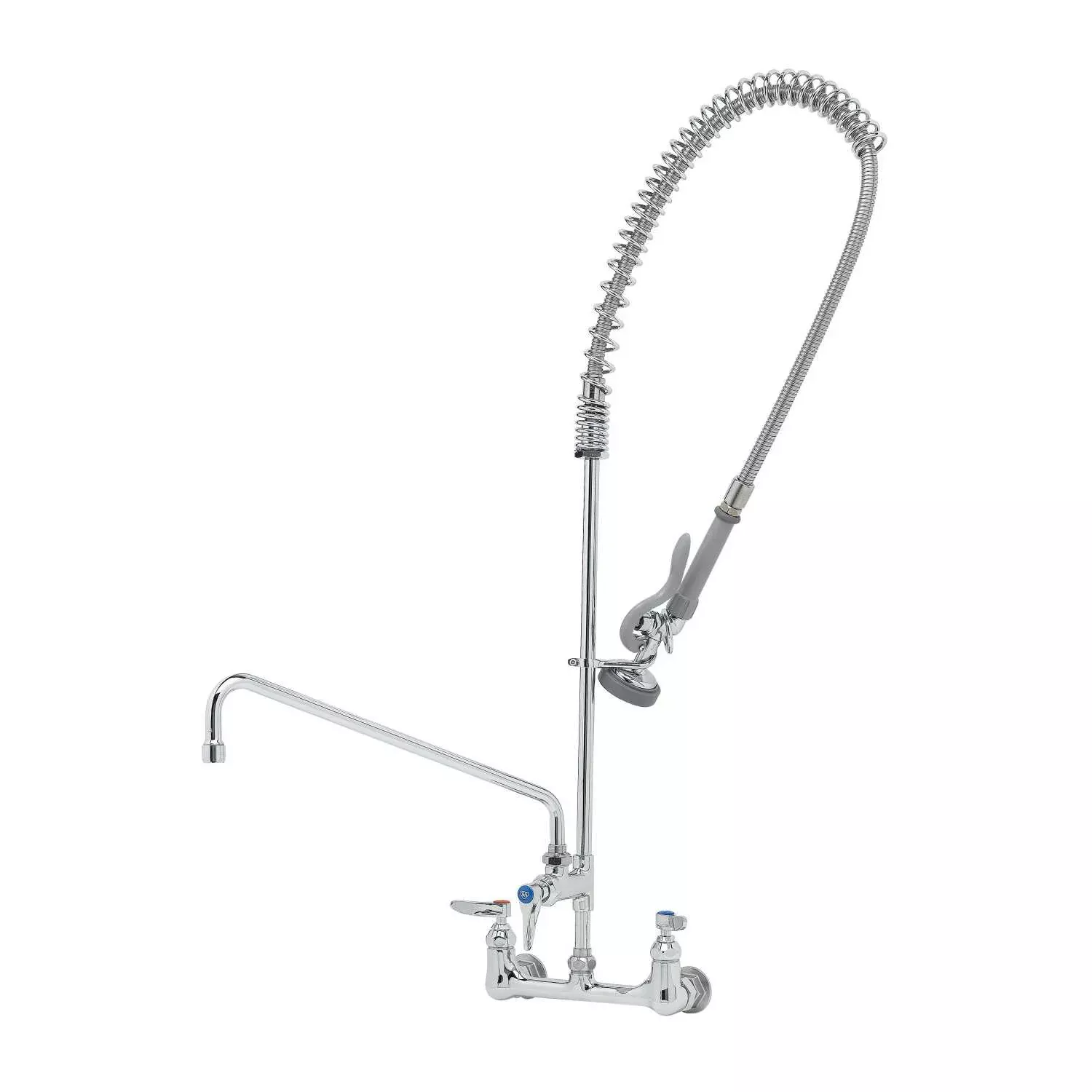 T&S Brass B-0133-ADF16-B EasyInstall Pre-Rinse - 16" ADF & Wall Bracket