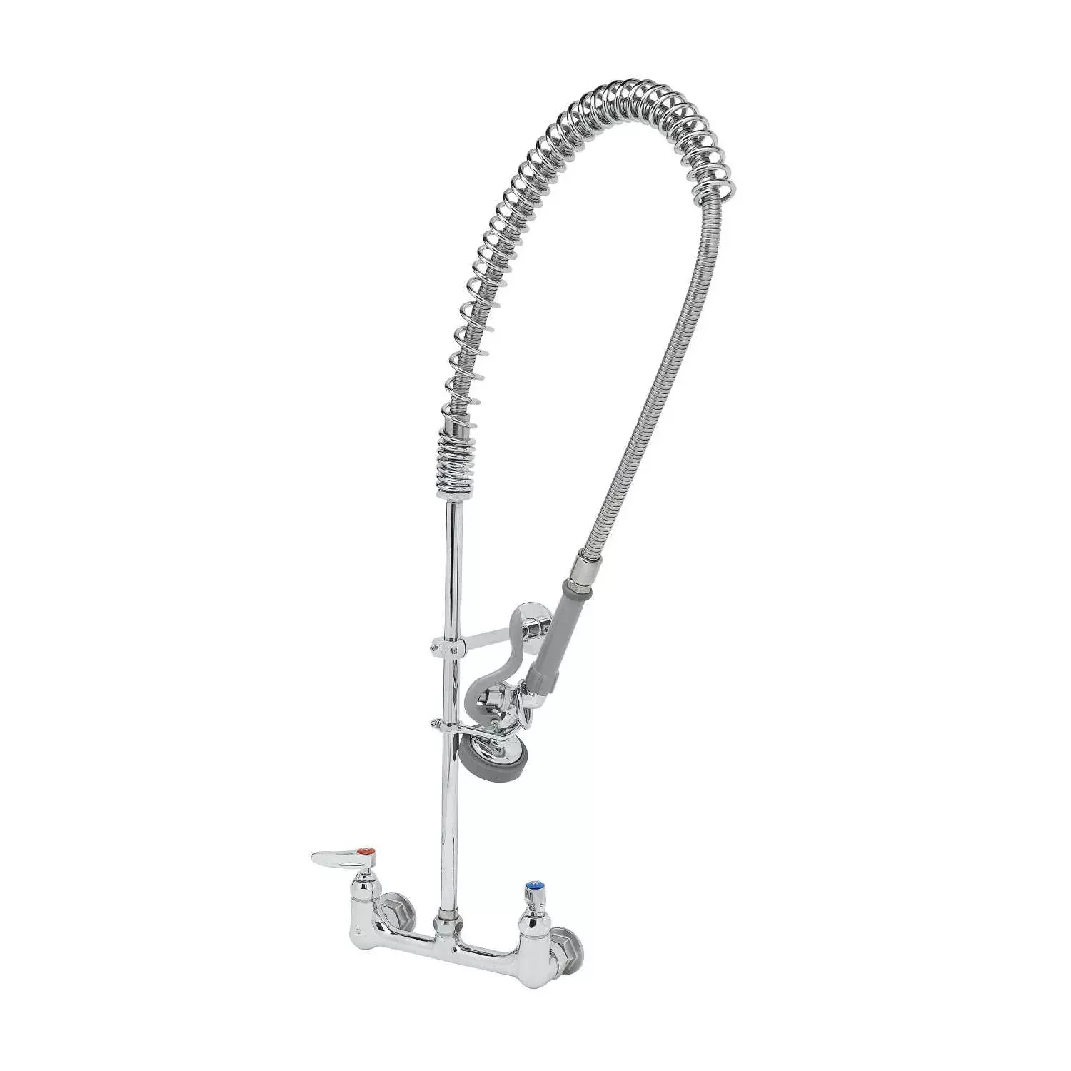 T&S Brass B-0133-CCB EasyInstall Pre-Rinse - CC Inlets & Wall Bracket