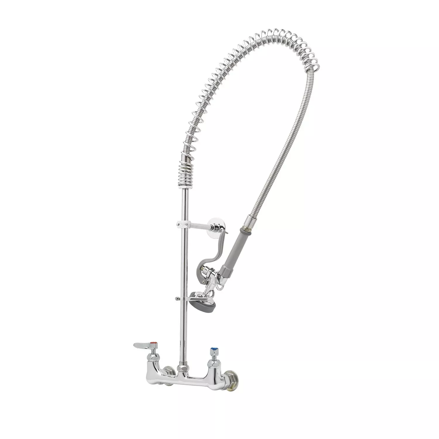 T&S Brass B-0133-CR-B EasyInstall Pre-Rinse - Ceramas & Wall Bracket