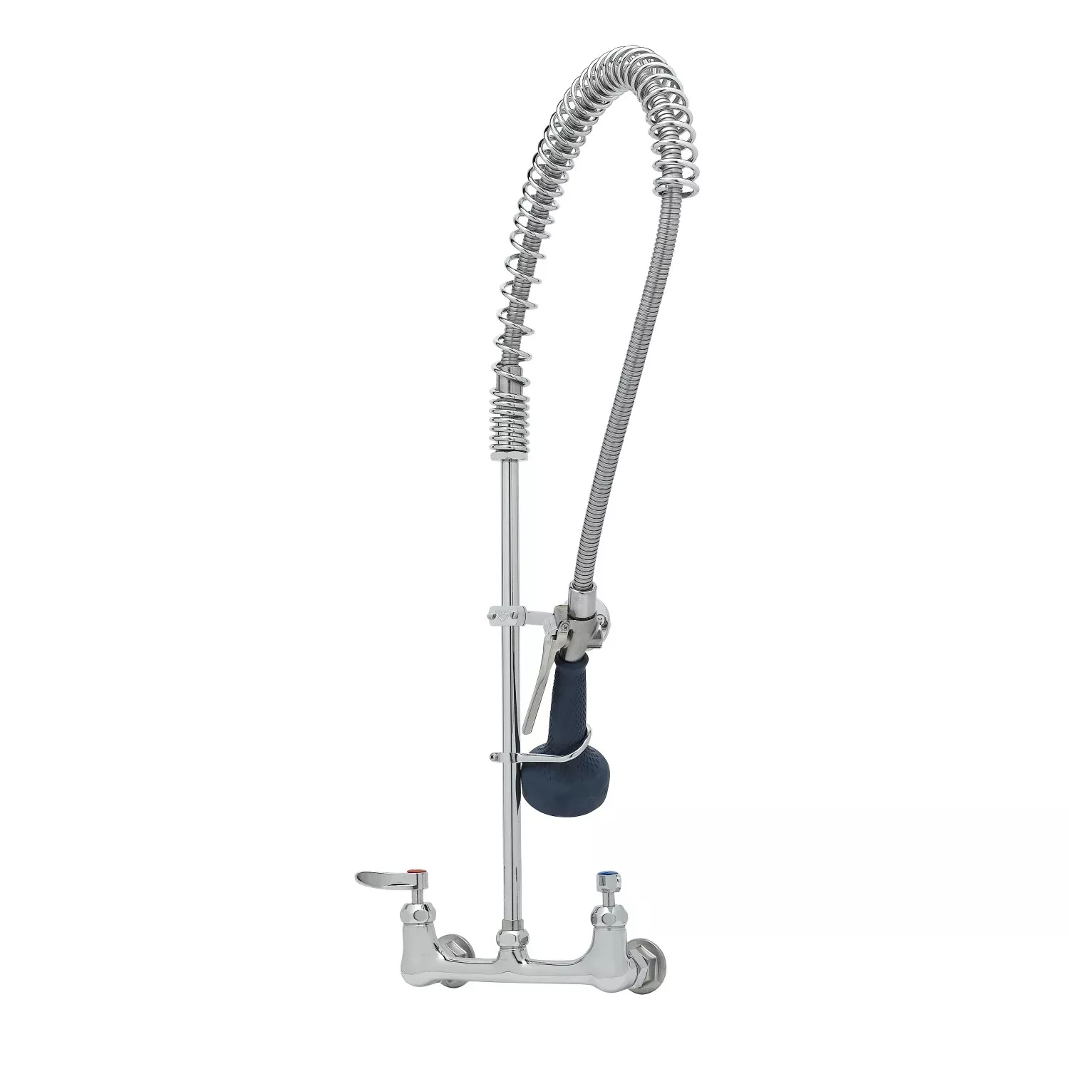 T&S Brass B-0133-CR-B08C EasyInstall Pre-Rinse - Ceramas & 18" Riser