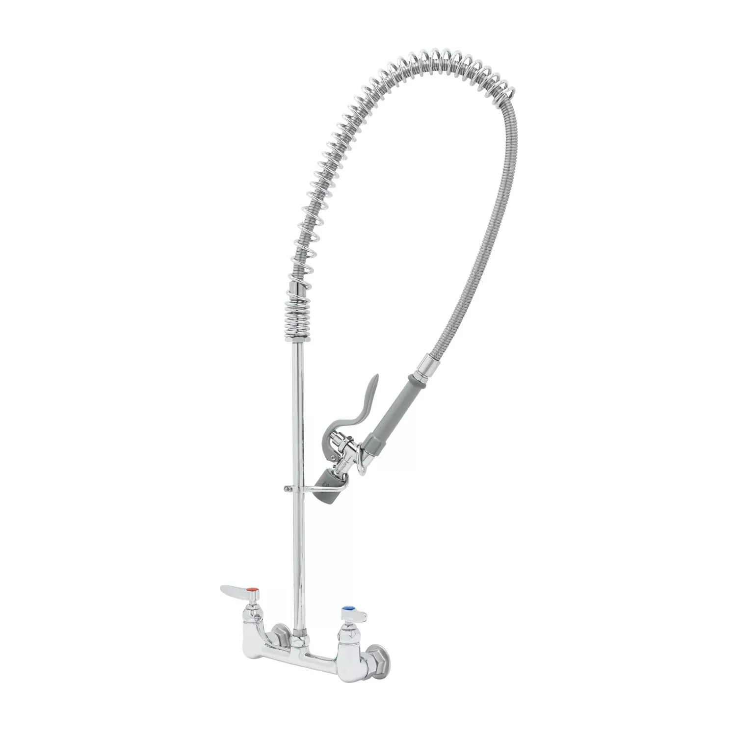 T&S Brass B-0133-J EasyInstall Pre-Rinse - 8" Wall Mount & B-0107-J