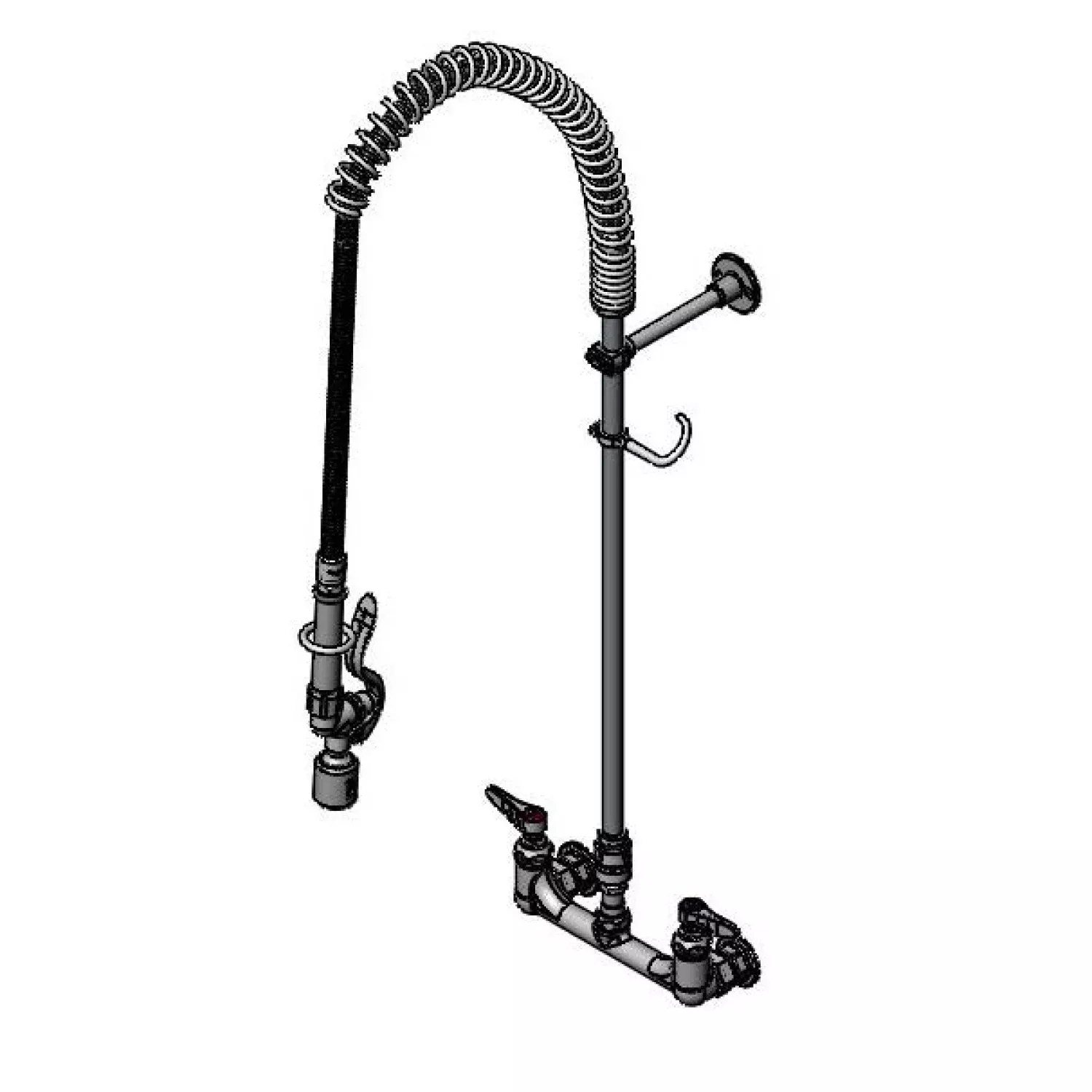 T&S Brass B-0133-V-BC EasyInstall Pre-Rinse - B-0107-C & VB