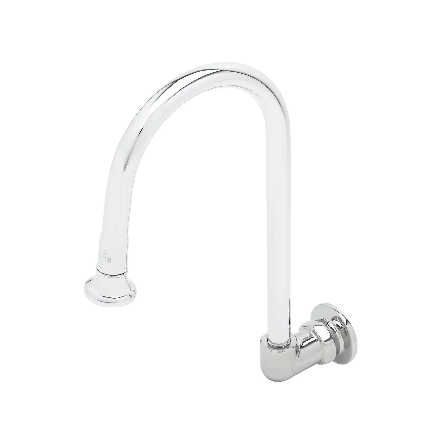T&S Brass B-0536 Rigid Gooseneck - Wall Mount & Rosespray