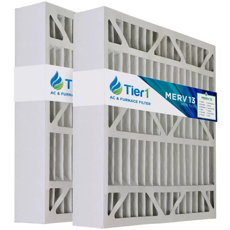 Tier1 brand replacement for Electro Air - 20 x 21 x 5 - MERV 13 (2-Pack)