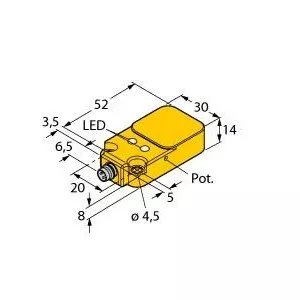 TURCK BC10-Q14-AN4X2-V1131 Capacitive Sensor