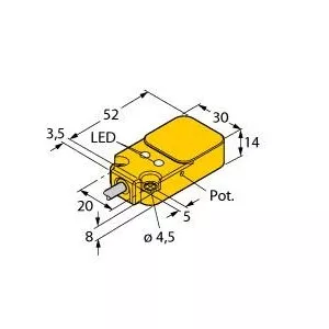 TURCK BC10-Q14-AP4X2 Capacitive Sensor