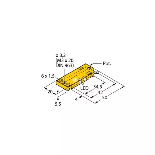 TURCK BC10-QF5.5-RP6X2 Capacitive Sensor