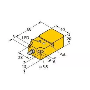 TURCK BC20-Q20-AN4X2 Capacitive Sensor