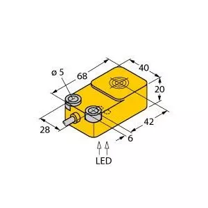 TURCK BC20-Q20-AN4X2/S400 Capacitive Sensor
