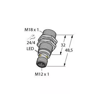 TURCK BI10-EGT18F-AP6X-H1141 Inductive Sensor