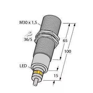 TURCK BI10-EM30D-VP6X/S120 Inductive Sensor