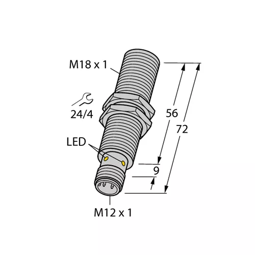 TURCK BI10U-M18E-AP6X-H1141 - Inductive Sensor