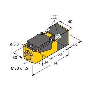 TURCK BI20-CP40-FZ3X2 Inductive Sensor
