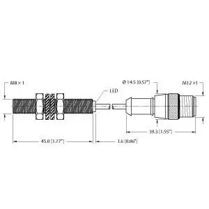 TURCK BI3-EG08FE-AP6X-0.3-RS4T Inductive Sensor