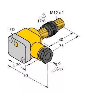 TURCK BI3U-P12SK-AP6X Inductive Sensor
