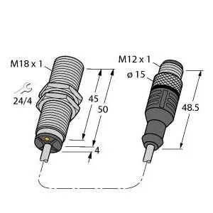 TURCK BI5U-M18-AP6X-0.2-RS4T Inductive Sensor