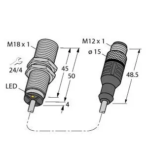 TURCK BI7-MT18H-AD4X-0.3-RS4.23T Inductive Sensor
