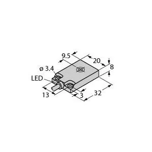 TURCK BI7-Q08F-AP6X Inductive Sensor