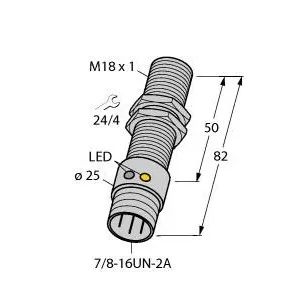 TURCK BI8-G18-ADZ30X2-B1331 Inductive Sensor