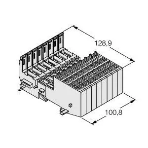 TURCK BL20-B4T-SBBC BL20 base module