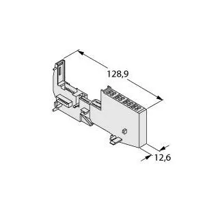 TURCK BL20-P4S-SBBC BL20 base module
