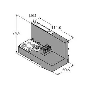 TURCK BL20-PG-EN-DN-JA CODESYS 2 Programmable Gateway for the BL20 I/O System