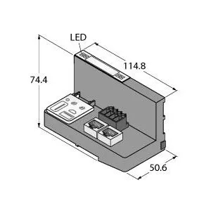 TURCK BL20-PG-EN-V3 CODESYS 3 Programmable Gateway for the BL20 I/O System