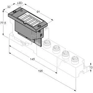 TURCK BL67-2AI-I BL67 electronic module