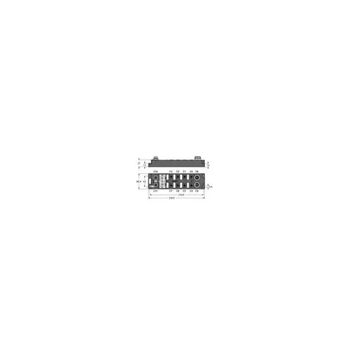 TURCK FGEN-IOM88-5001 Compact multiprotocol I/O module for Ethernet
