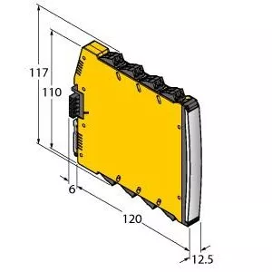 TURCK IMX12-DI01-2S-2PP-PR/24VDC Isolating switching amplifier