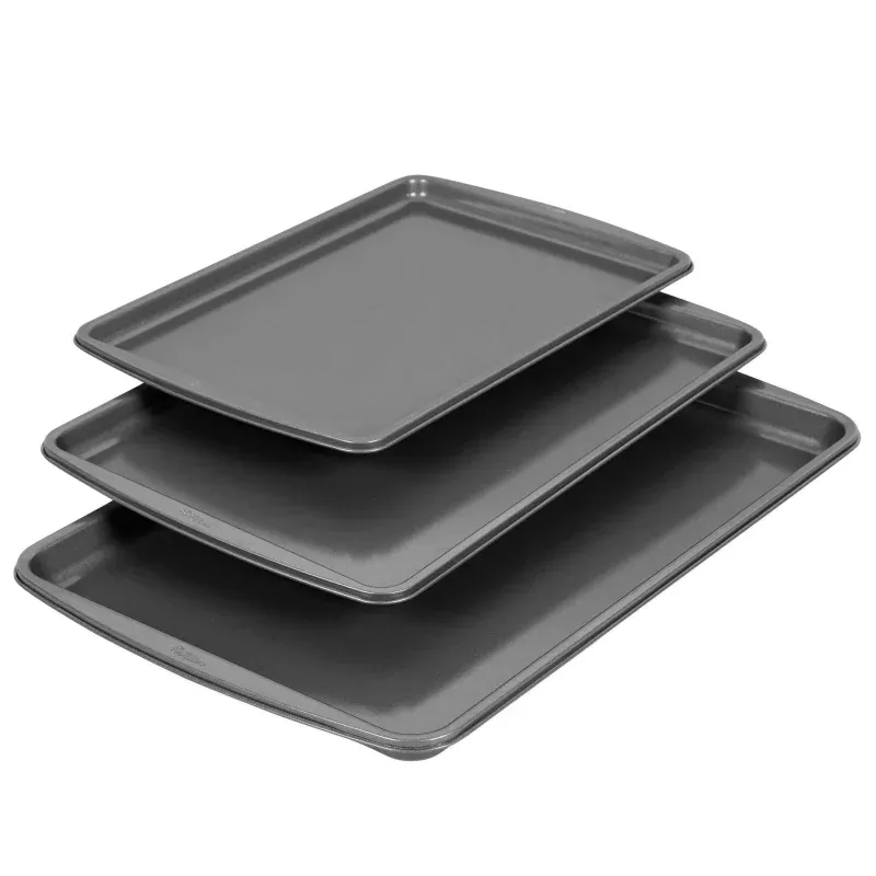 Ultra Bake Pro 3pc Cookie Sheet Set