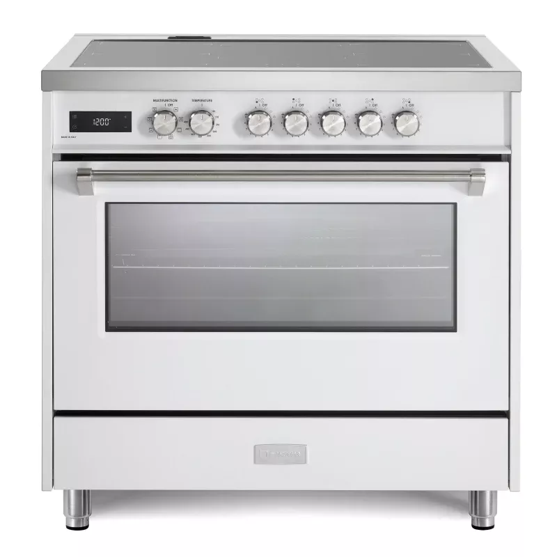 Verona Ultima 36" Induction Range - White