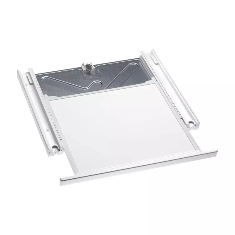 Washer-dryer stacking kit - with integrated countertop for a convenient washer-dryer stack.