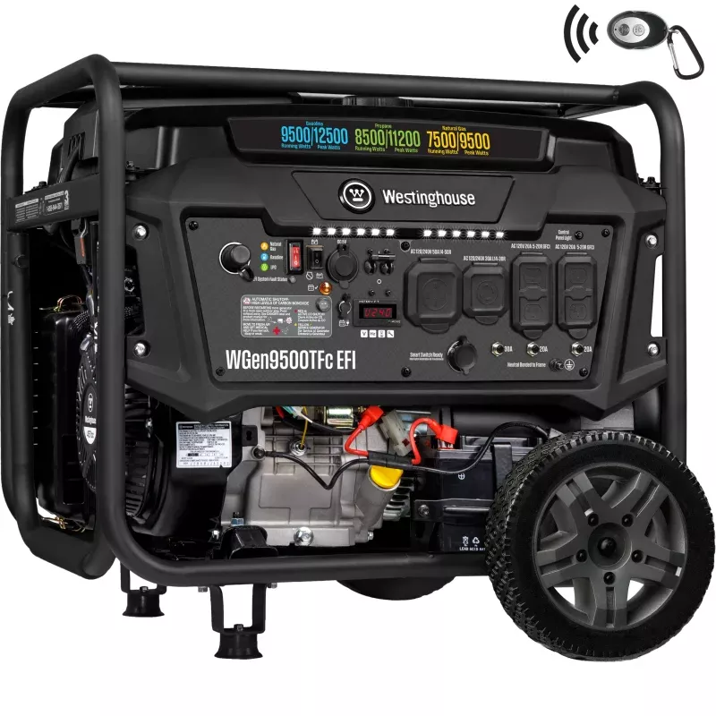 WGen9500TFc EFI - Tri-Fuel with CO Sensor