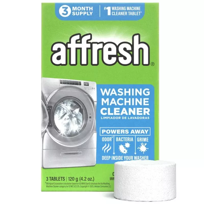 Whirlpool W10549845 Affresh Washing Machine Cleaner Tablets - 3 Count Other