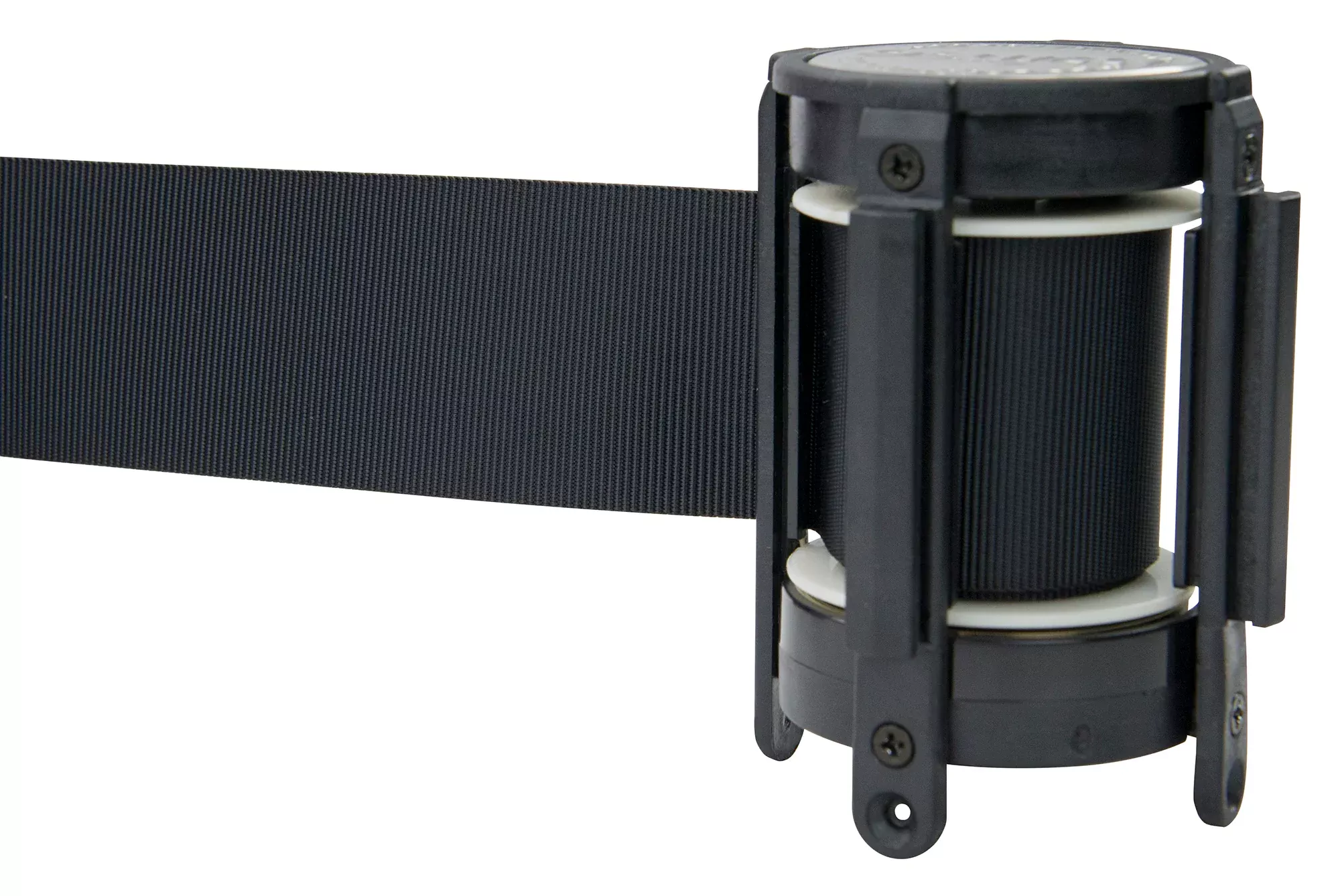 Winco Crowd Control Stanchion Head with 6.5' Retractable Black Belt