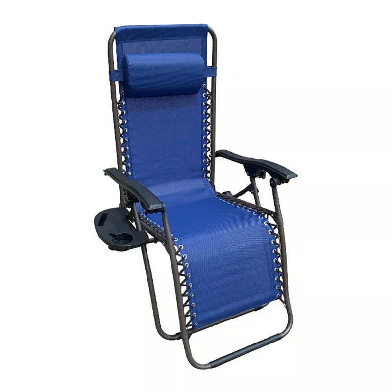 Zero Gravity Reclining Chair in Blue