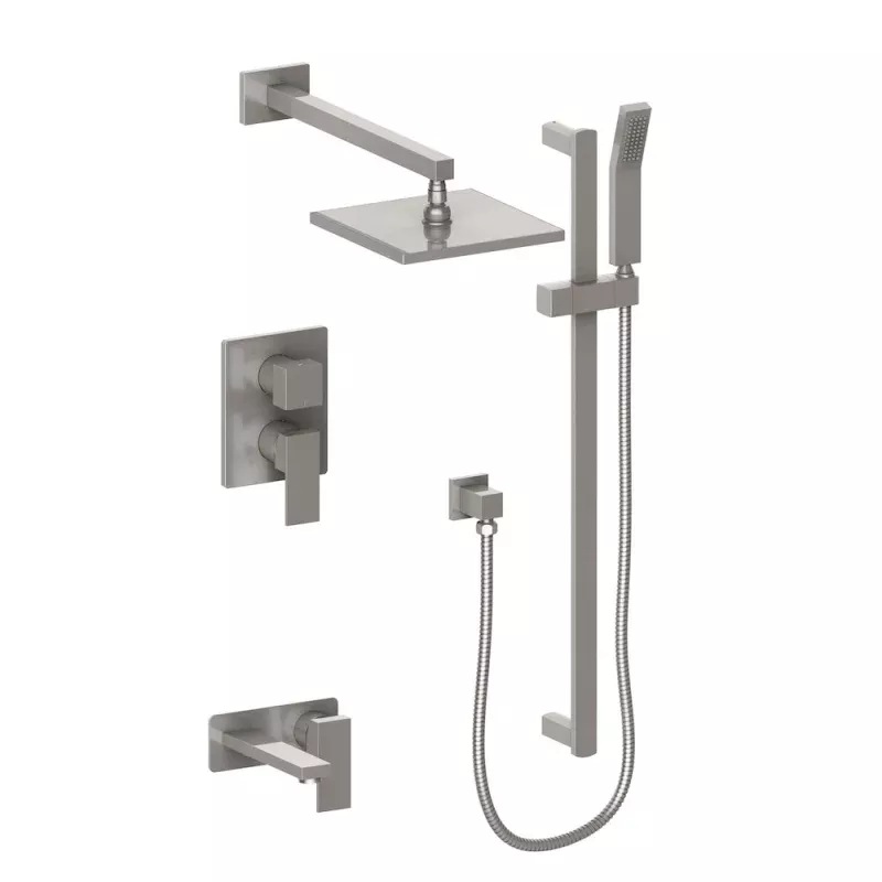ZLINE BLSSHS12BN Bliss Rainfall Shower System with 12 in. Oversized Shower Head Brushed Nickel